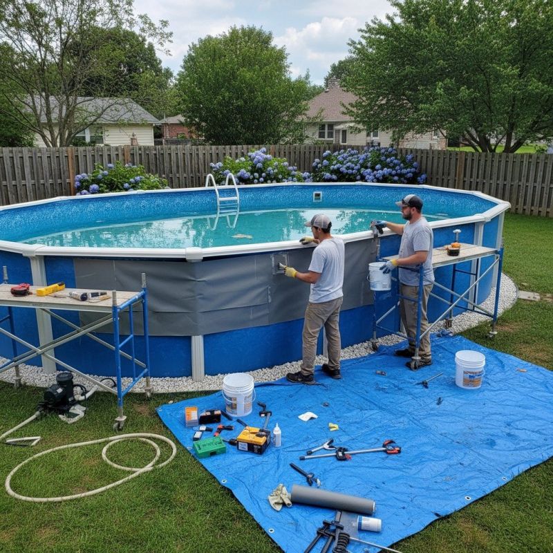 Inground Pool Plumbing Repair