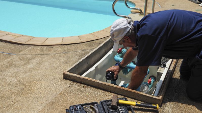 Inground Pool Plumbing Repair