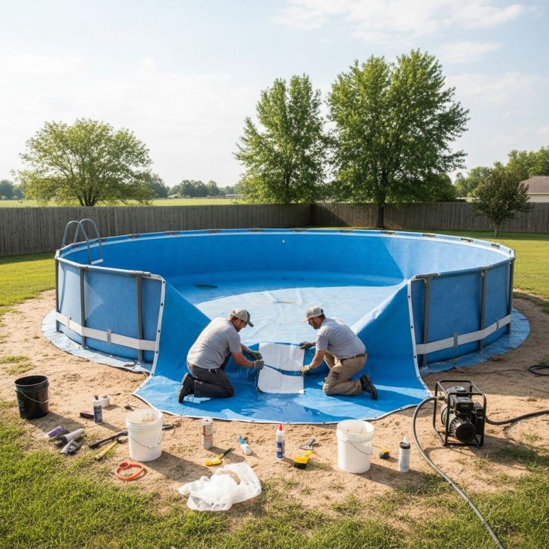 Inground Pool Plumbing Repair