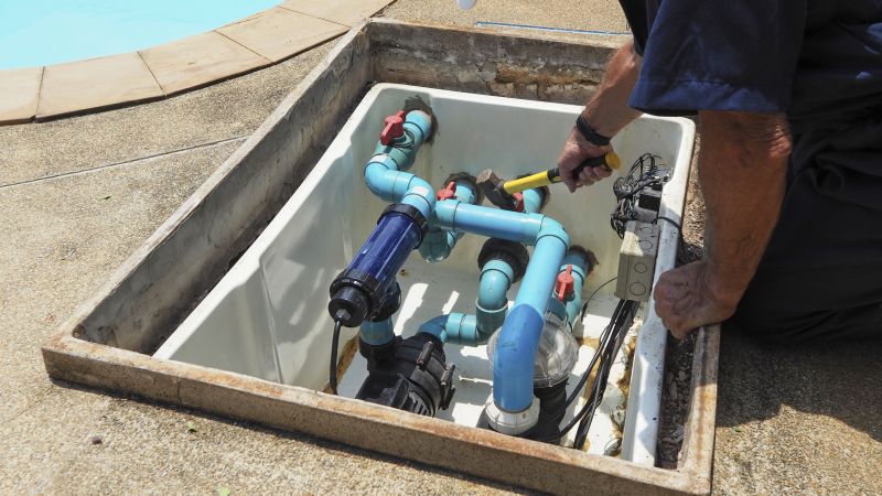 Inground Pool Plumbing Repair